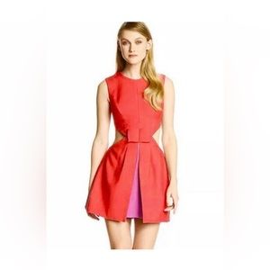 BCBG cutout mini dress